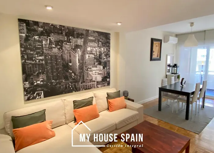 MyHouseSpain-Tranquilo apartamento con balcón