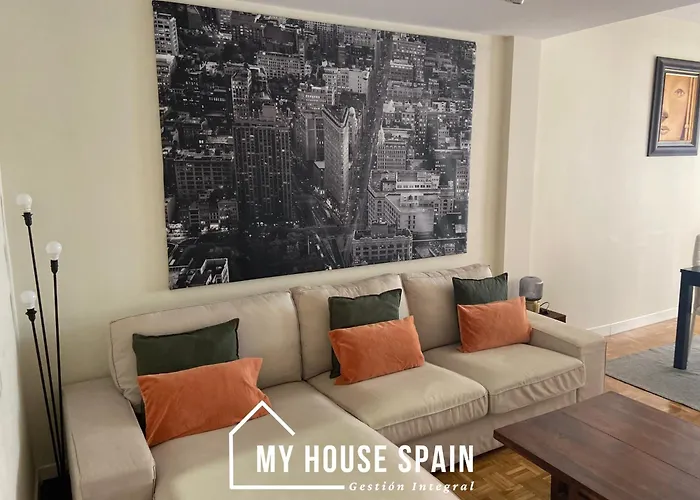 MyHouseSpain-Tranquilo apartamento con balcón